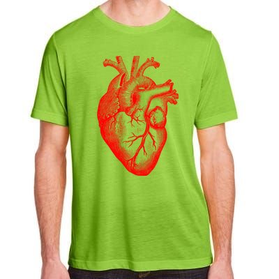 Red Hu Heart Anatomical Med Student Valentines Day Gift Adult ChromaSoft Performance T-Shirt