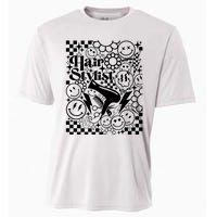 Retro Hairstylist Hair Stylist Gift Idea Trending Hairdresser Funny Cooling Performance Crew T-Shirt