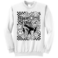 Retro Hairstylist Hair Stylist Gift Idea Trending Hairdresser Funny Sweatshirt