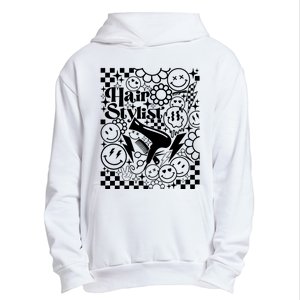 Retro Hairstylist Hair Stylist Gift Idea Trending Hairdresser Funny Urban Pullover Hoodie