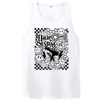 Retro Hairstylist Hair Stylist Gift Idea Trending Hairdresser Funny PosiCharge Competitor Tank