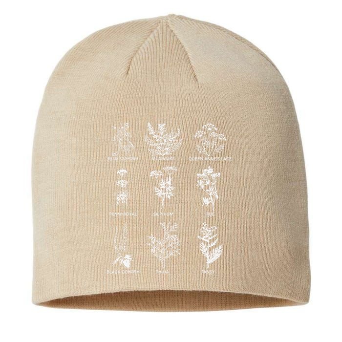 Reproductive Health Herbs Plant Lover Herbalist Sustainable Beanie