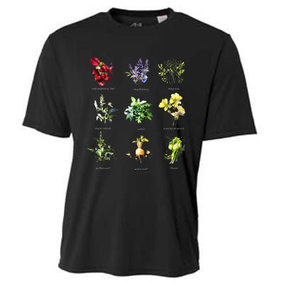 Reproductive Health Herbs Herbalist Plant Lover Cooling Performance Crew T-Shirt