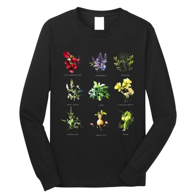 Reproductive Health Herbs Herbalist Plant Lover Long Sleeve Shirt