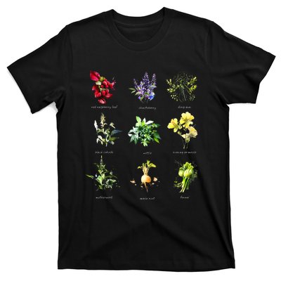 Reproductive Health Herbs Herbalist Plant Lover T-Shirt