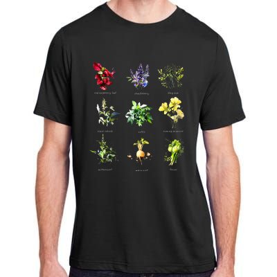 Reproductive Health Herbs Herbalist Plant Lover Adult ChromaSoft Performance T-Shirt