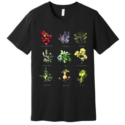 Reproductive Health Herbs Herbalist Plant Lover Premium T-Shirt