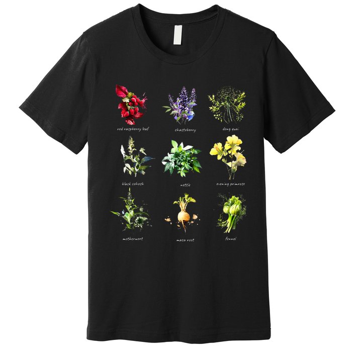 Reproductive Health Herbs Herbalist Plant Lover Premium T-Shirt