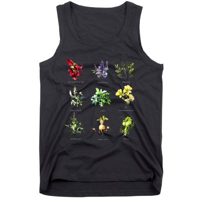 Reproductive Health Herbs Herbalist Plant Lover Tank Top