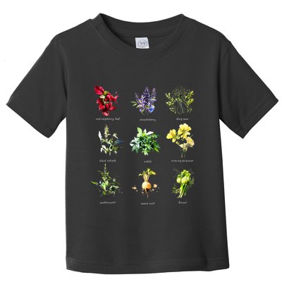 Reproductive Health Herbs Herbalist Plant Lover Toddler T-Shirt