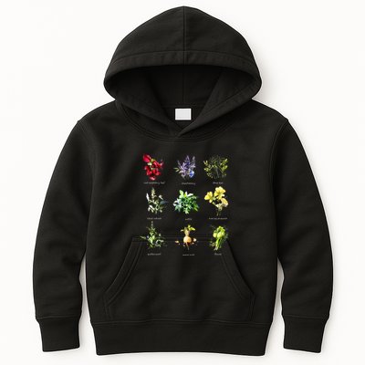 Reproductive Health Herbs Herbalist Plant Lover Kids Hoodie