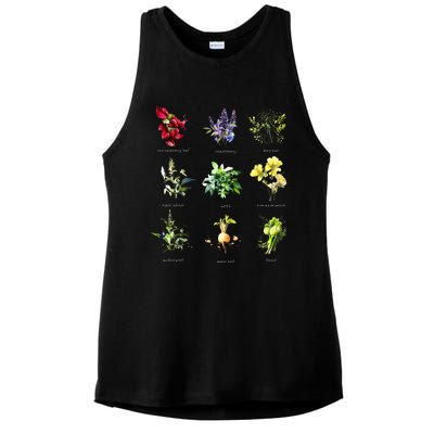 Reproductive Health Herbs Herbalist Ladies PosiCharge Tri-Blend Wicking Tank