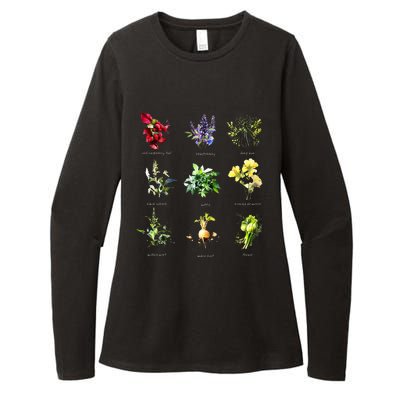 Reproductive Health Herbs Herbalist Womens CVC Long Sleeve Shirt