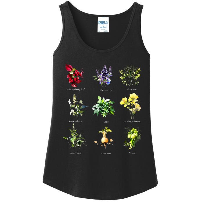 Reproductive Health Herbs Herbalist Ladies Essential Tank