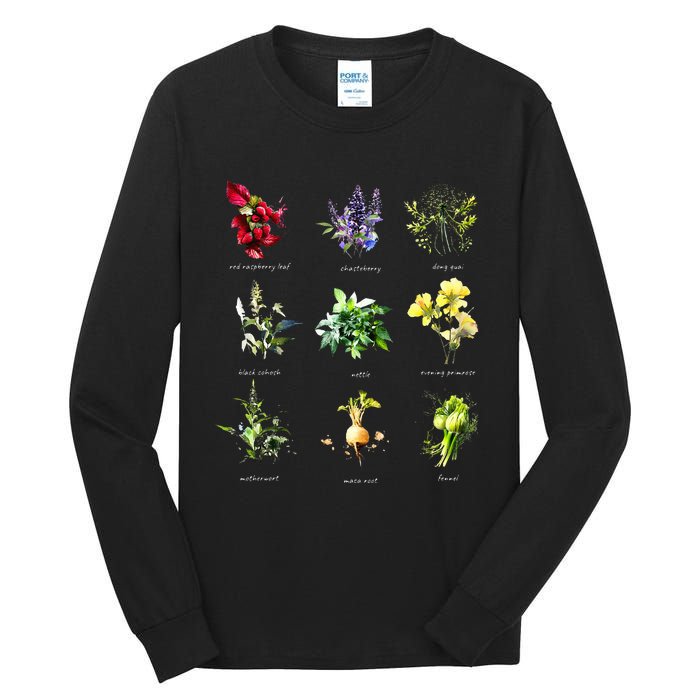 Reproductive Health Herbs Herbalist Tall Long Sleeve T-Shirt