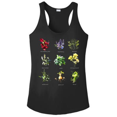 Reproductive Health Herbs Herbalist Ladies PosiCharge Competitor Racerback Tank