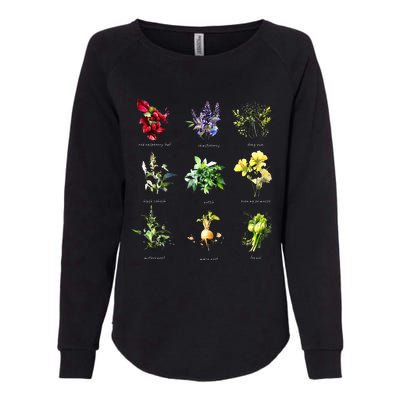 Reproductive Health Herbs Herbalist Womens California Wash Sweatshirt