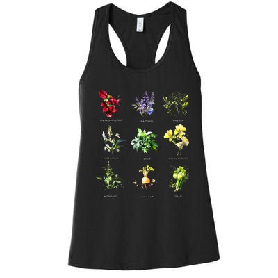 Reproductive Health Herbs Herbalist Women's Racerback Tank