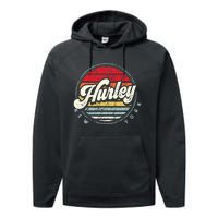 Retro Hurley Home State Cool 70s Style Sunset Performance Fleece Hoodie