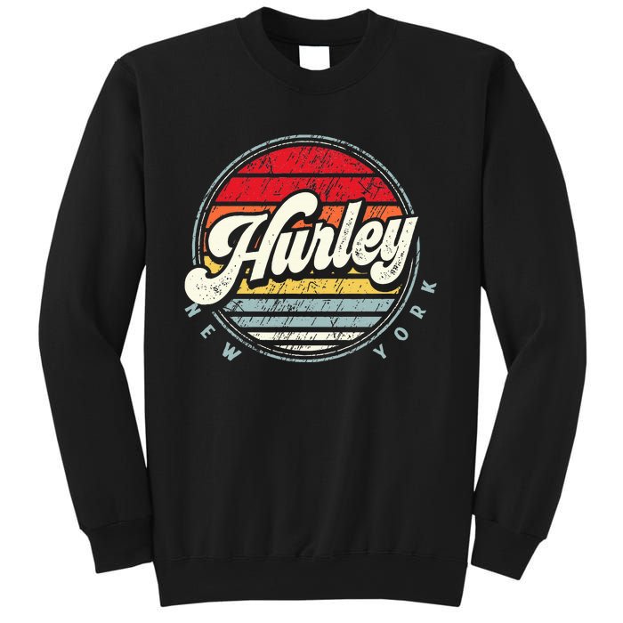 Retro Hurley Home State Cool 70s Style Sunset Sweatshirt