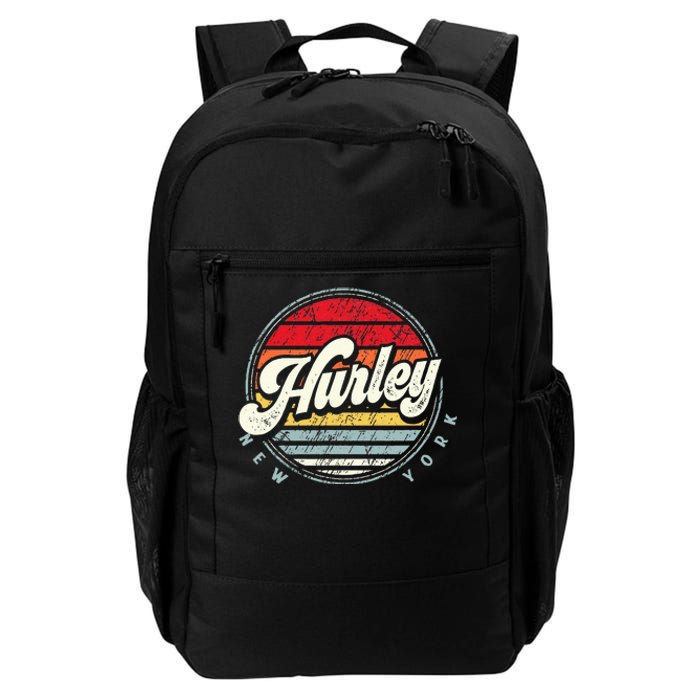 Retro Hurley Home State Cool 70s Style Sunset Daily Commute Backpack