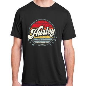 Retro Hurley Home State Cool 70s Style Sunset Adult ChromaSoft Performance T-Shirt