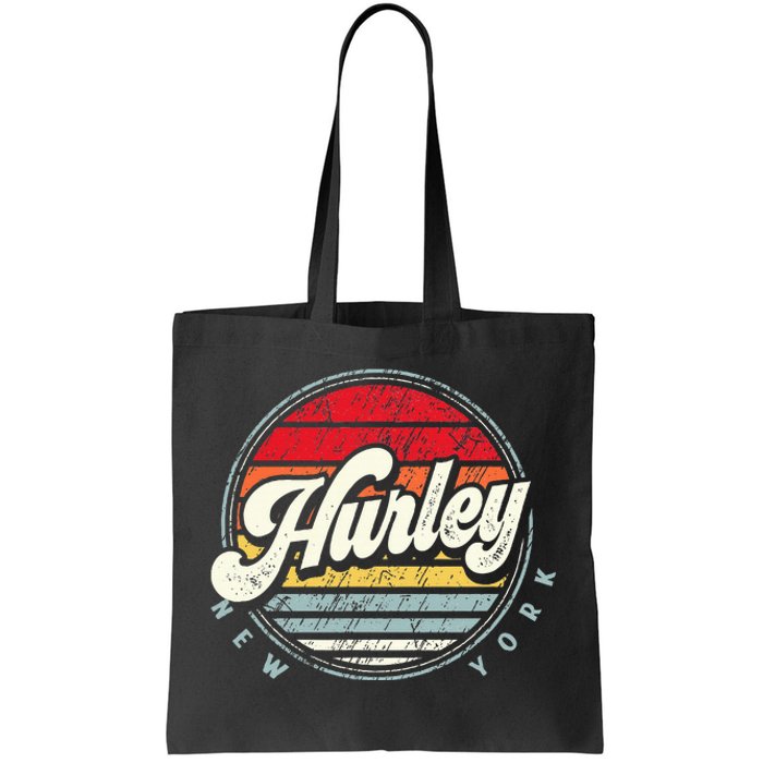 Retro Hurley Home State Cool 70s Style Sunset Tote Bag