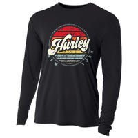 Retro Hurley Home State Cool 70s Style Sunset Cooling Performance Long Sleeve Crew