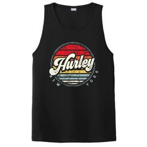 Retro Hurley Home State Cool 70s Style Sunset PosiCharge Competitor Tank