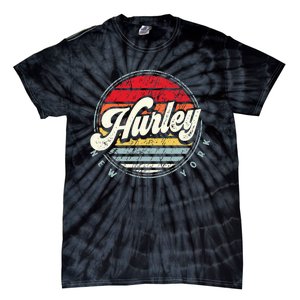 Retro Hurley Home State Cool 70s Style Sunset Tie-Dye T-Shirt