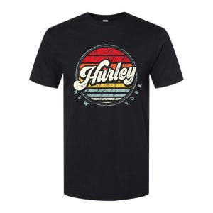 Retro Hurley Home State Cool 70s Style Sunset Softstyle CVC T-Shirt