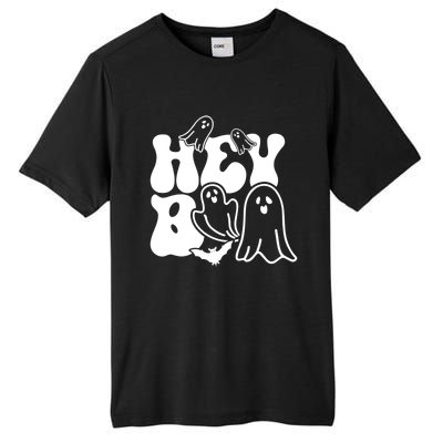 Retro Halloween Hey Boo Cool Gift Tall Fusion ChromaSoft Performance T-Shirt