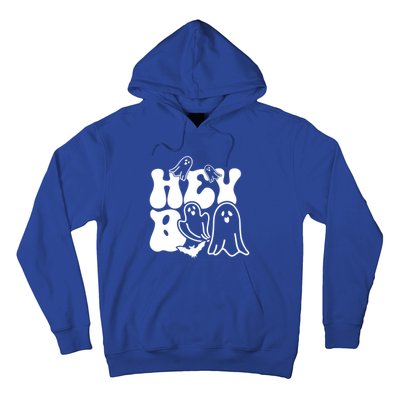 Retro Halloween Hey Boo Cool Gift Hoodie