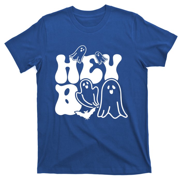 Retro Halloween Hey Boo Cool Gift T-Shirt