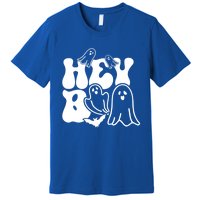 Retro Halloween Hey Boo Cool Gift Premium T-Shirt