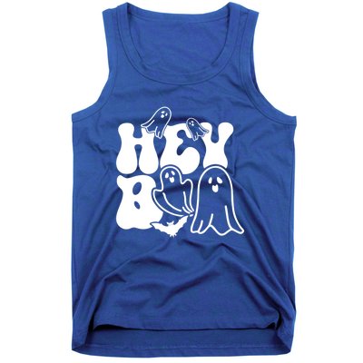 Retro Halloween Hey Boo Cool Gift Tank Top