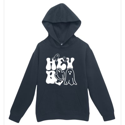 Retro Halloween Hey Boo Cool Gift Urban Pullover Hoodie