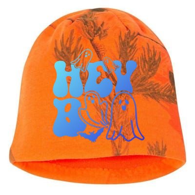 Retro Halloween Hey Boo Cool Gift Kati - Camo Knit Beanie