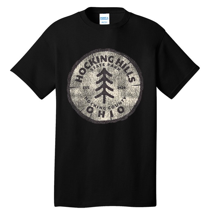 Retro Hocking Hills State Park Souvenir Tall T-Shirt