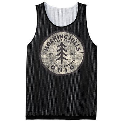 Retro Hocking Hills State Park Souvenir Mesh Reversible Basketball Jersey Tank