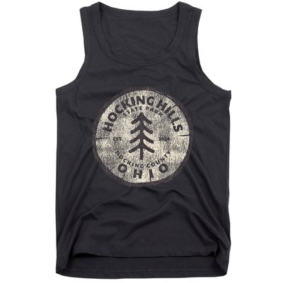 Retro Hocking Hills State Park Souvenir Tank Top