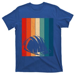 Retro Hard Hat Construction Worker Gift T-Shirt