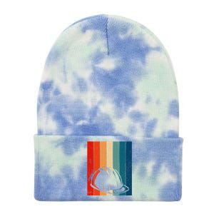 Retro Hard Hat Construction Worker Gift Tie Dye 12in Knit Beanie