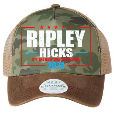 Ripley Hicks It’s The Only Way To Be Sure! 2024 Legacy Tie Dye Trucker Hat