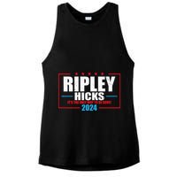Ripley Hicks It’s The Only Way To Be Sure! 2024 Ladies PosiCharge Tri-Blend Wicking Tank