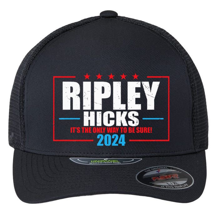 Ripley Hicks It’s The Only Way To Be Sure! 2024 Flexfit Unipanel Trucker Cap