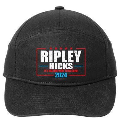 Ripley Hicks It’s The Only Way To Be Sure! 2024 7-Panel Snapback Hat
