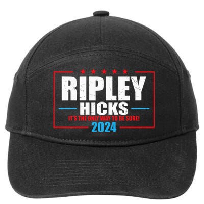 Ripley Hicks It’s The Only Way To Be Sure! 2024 7-Panel Snapback Hat