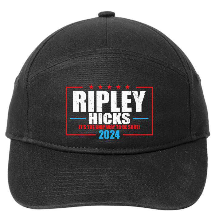 Ripley Hicks It’s The Only Way To Be Sure! 2024 7-Panel Snapback Hat