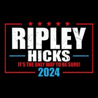 Ripley Hicks It’s The Only Way To Be Sure! 2024 Drawstring Bag